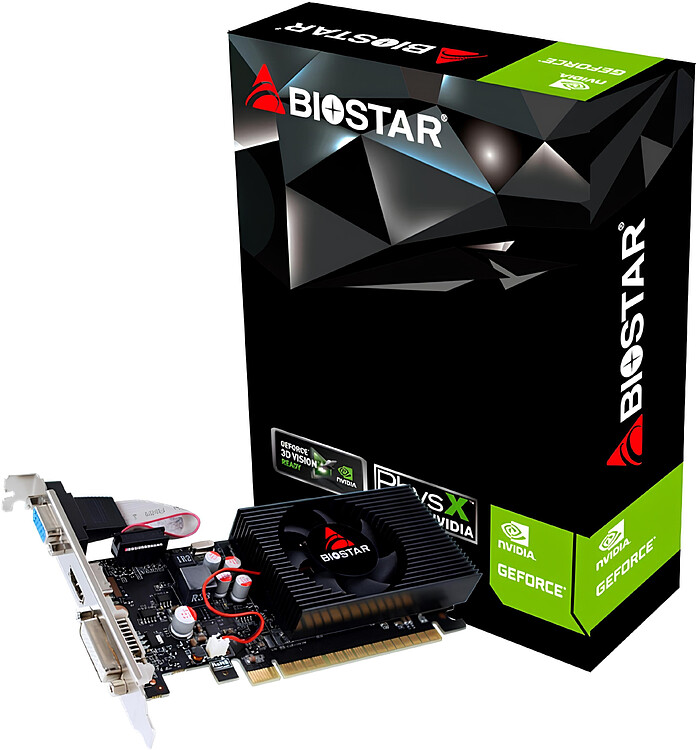 Видеокарта Biostar GeForce GT730 2GB 128bit DDR3 (VN7313THX1)
