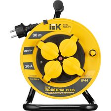 Удлинитель на катушке IEK Industrial Plus УК30 (WKP15-16-04-30-44)