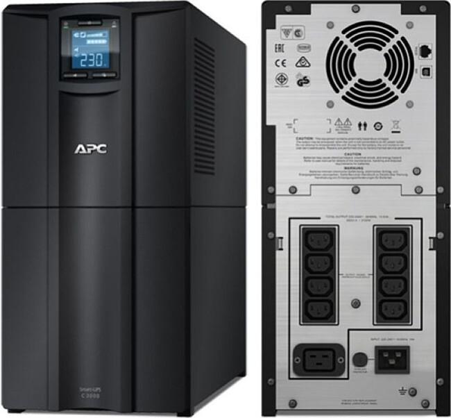 Источник бесперебойного питания APC Smart-UPS C SMC3000I черный