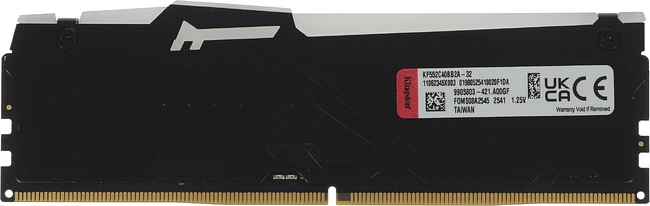 Оперативная память Kingston Fury Beast Black RGB 32GB DDR5 (KF552C40BB2A-32)