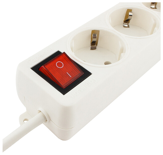 Сетевой фильтр Гарнизон ELB-G3-W-5 белый