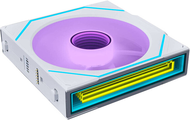 Вентилятор для корпуса Lian Li Uni Fan SL-INF Wireless 120 белый (G99.12SLIN1W1W.00)