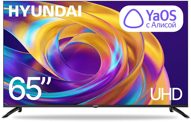 Телевизор Hyundai H-LED65BU7012 черный Телевизор Hyundai H-LED65BU7012 черный