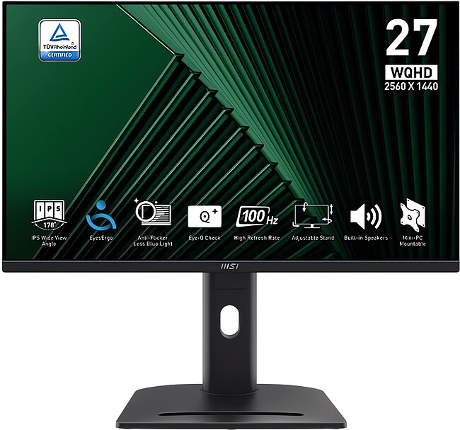 Монитор MSI Pro MP275QPG Black (9S6-3PC39M-069) Монитор MSI Pro MP275QPG Black (9S6-3PC39M-069)