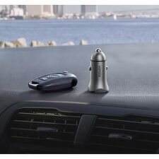 Автомобильное зарядное Ugreen CD130-30780 Silver (30780)