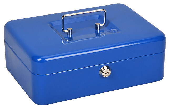 Ящик для денег Cactus CS-CB-003BL синий