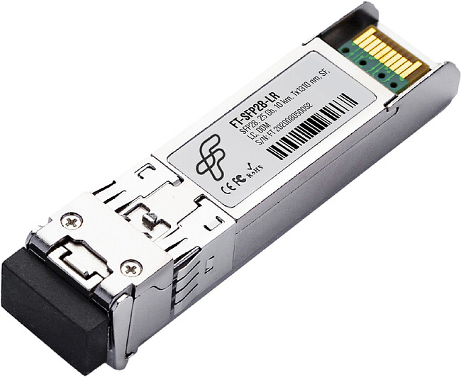 Трансивер Fibertrade FT-SFP28-LR Mellanox Трансивер Fibertrade FT-SFP28-LR Mellanox