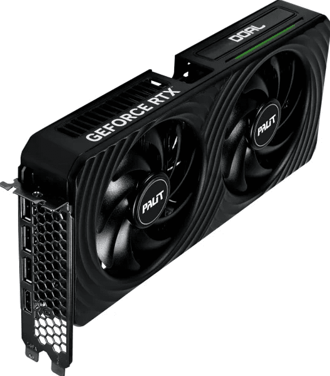 Видеокарта Palit GeForce RTX 5060 Ti Dual OC 8GB GDDR7 (NE7506TT19P1-GB2062D)