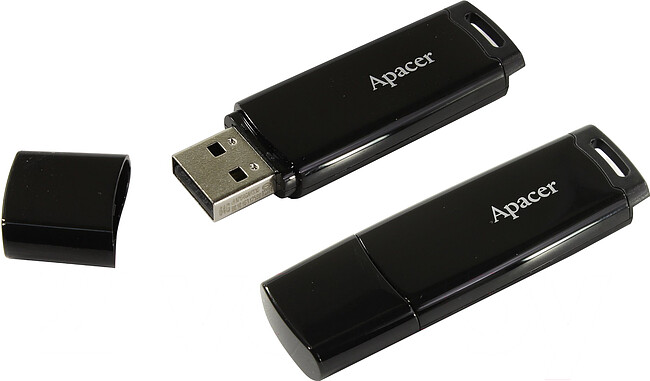 USB Flash-накопитель Apacer AH336 64GB черный (AP64GAH336B-1)