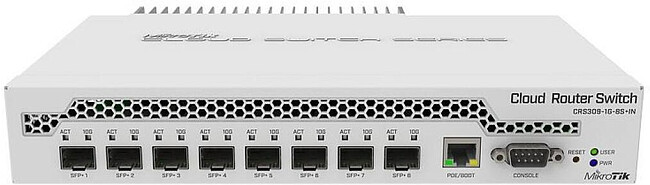 Коммутатор MikroTik CRS309-1G-8S+IN