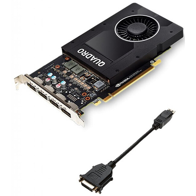 Видеокарта PNY Nvidia Quadro P2000 5GB GDDR5 160bit VCQP2000-SB