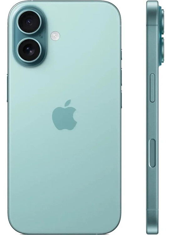 Смартфон Apple iPhone 16 128GB А3286 Teal (MYDV3J/A)