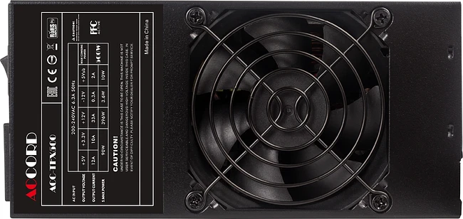 Блок питания Accord TFX 500W (ACC-TFX500 80+W)