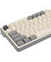 Клавиатура Royal Kludge RK R87 Pro Half Grey/Brown switch
