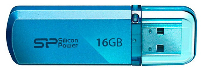 USB Flash-накопитель Silicon-Power Helios 101 16GB Ocean Blue (SP016GBUF2101V1B) USB Flash-накопитель Silicon-Power Helios 101 16GB Ocean Blue (SP016GBUF2101V1B)