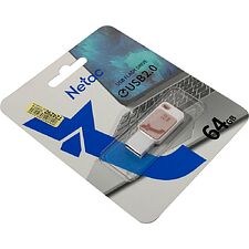 USB Flash-накопитель Netac UA31 64Gb розовый (NT03UA31N-064G-20PK)