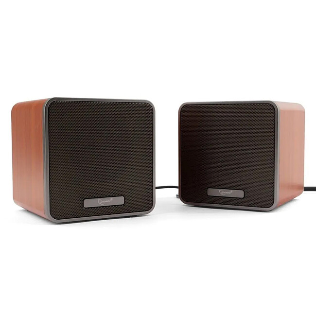 Акустика Gembird SPK-206 Black/Brown Акустика Gembird SPK-206 Black/Brown