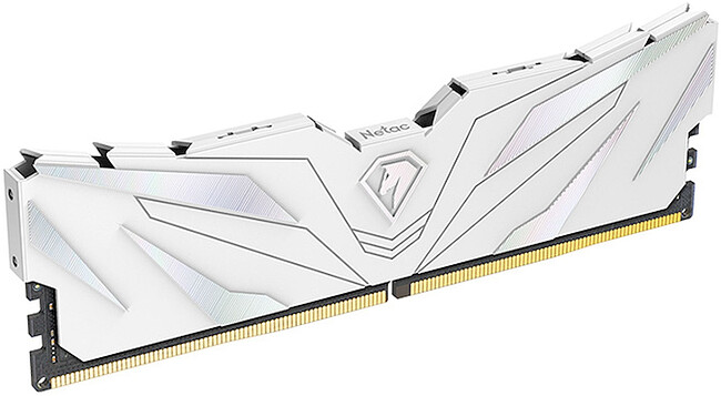 Оперативная память Netac Shadow II White 16GB DDR4 3200MHz (NTSWD4P32SP-16W)