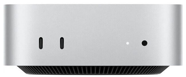Компьютер Apple Mac mini A3238 серебристый (MU9E3LL/A)
