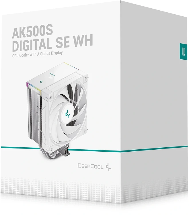 Кулер для процессора DeepCool AK500S Digital SE WH белый (R-AK500S-WHADMN-GJD)