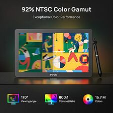 Графический планшет Parblo Coast 16 Pro Gen2 черный