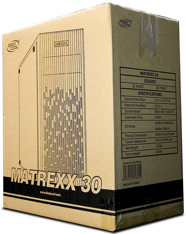 Корпус DeepCool Matrexx 30 (DP-MATX-Matrexx30)