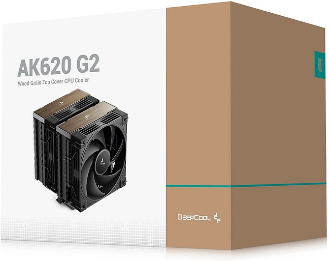 Кулер для процессора DeepCool AK620 G2 черный (R-AK620G2-BKNNMN-GJD) + термопаста Deepcool Z5 (DP-TIM-Z5-2)