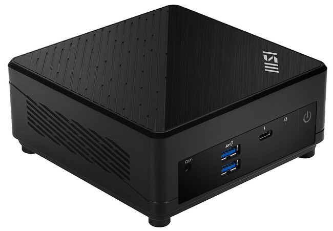 Компьютер MSI Cubi 5 1M-460BRU черный (936-B0A821-460)