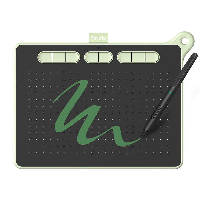 Графический планшет Parblo Ninos M Green