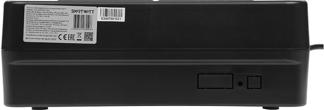 Источник бесперебойного питания Smartwatt Safe Pro 1000 черный (3703020270001)