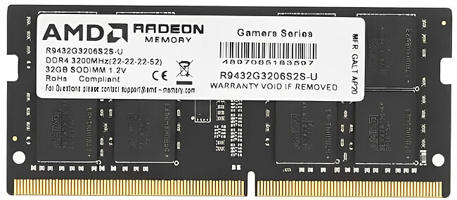 Оперативная память AMD Radeon R9 Gamer Series 32GB DDR4 (R9432G3206S2S-U) Оперативная память AMD Radeon R9 Gamer Series 32GB DDR4 (R9432G3206S2S-U)