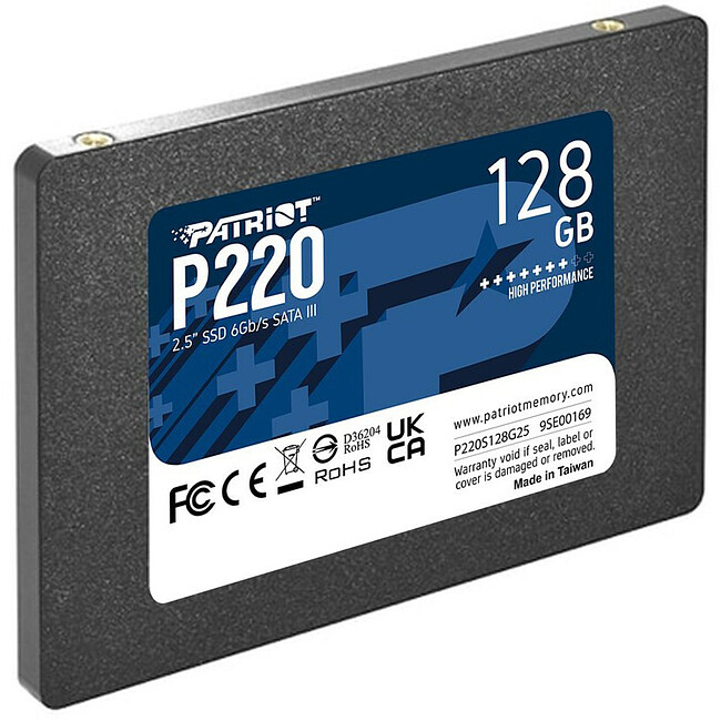 SSD диск Patriot P220 128GB (P220S128G25)