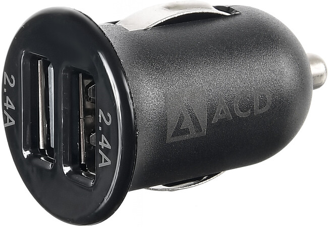 Автомобильное зарядное ACD ACD-C242-X1B