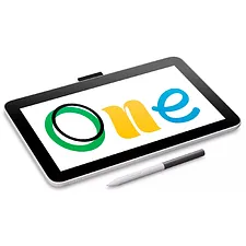 Графический планшет Wacom One 12 белый (DTC121W0B)