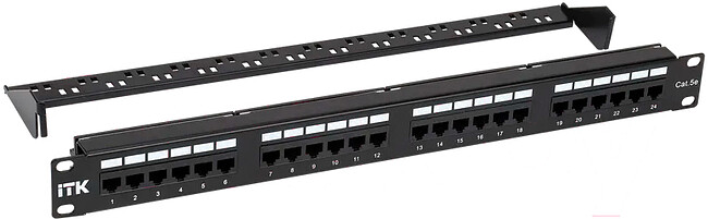 Патч-панель ITK PP24-1UC5EU-D05-1