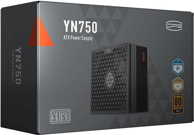 Блок питания PcCooler P5-YN750-G1F 750W (P5-YN750-G1FFBK1-EU)