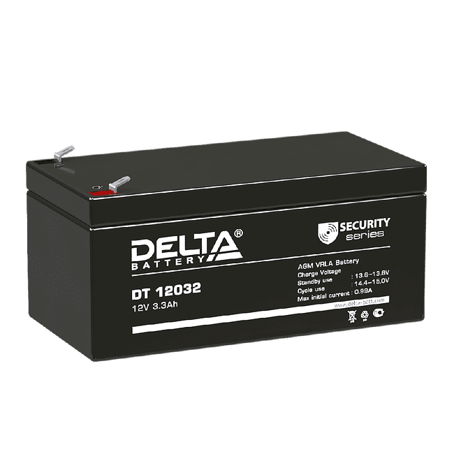 Аккумулятор для ИБП Delta 12V/3.3Ah (DT 12032)