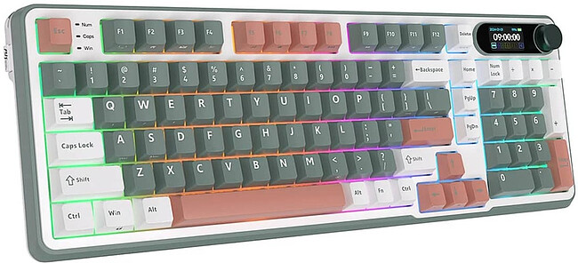 Клавиатура Royal Kludge RK-S98 Clay Green