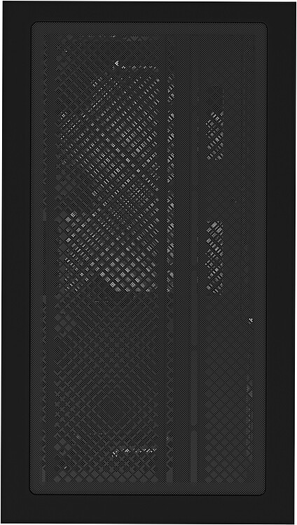 Корпус Gigabyte C201 Panoramic mATX без БП Черный (GB-C201P)