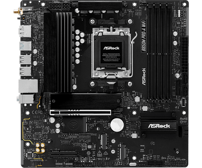 Материнская плата ASRock B850M PRO-A WIFI Материнская плата ASRock B850M PRO-A WIFI
