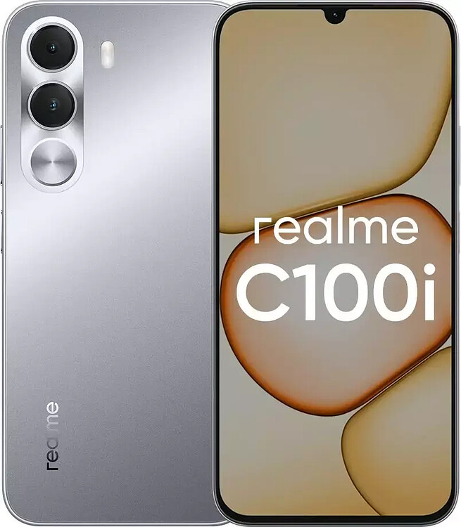 Смартфон Realme C100i RMX5377 4/128Gb серебристый
