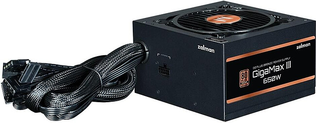 Блок питания Zalman GigaMax III 650W (ZM650-GV3)
