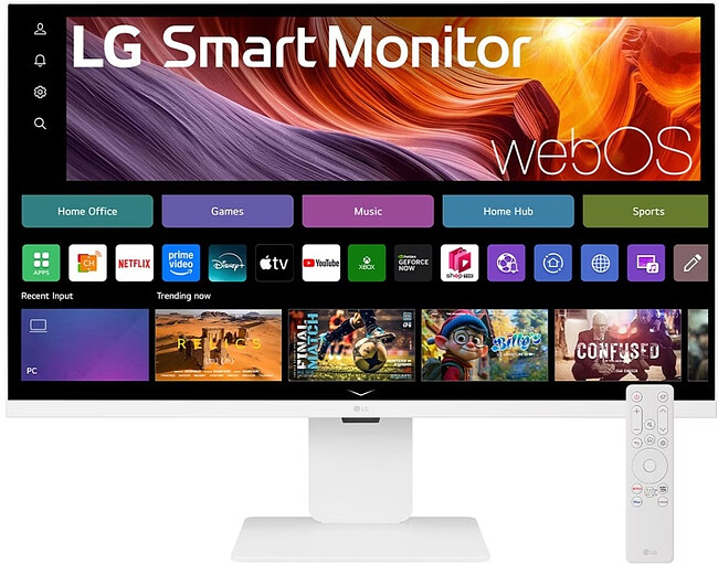 Монитор LG UltraFine 32U830SA-W белый