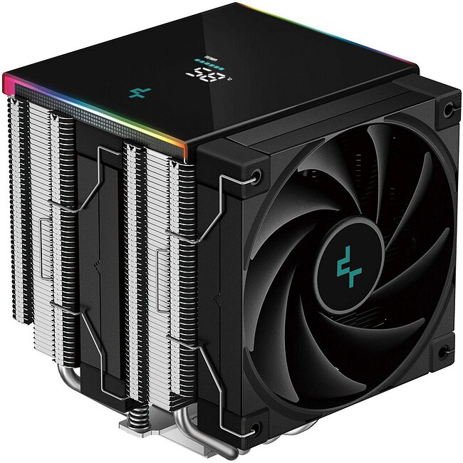 Кулер для процессора DeepCool AK620 Digital SE черный (R-AK620-BKADMN-GJD) + термопаста Deepcool Z3 (DP-TIM-Z3-2)