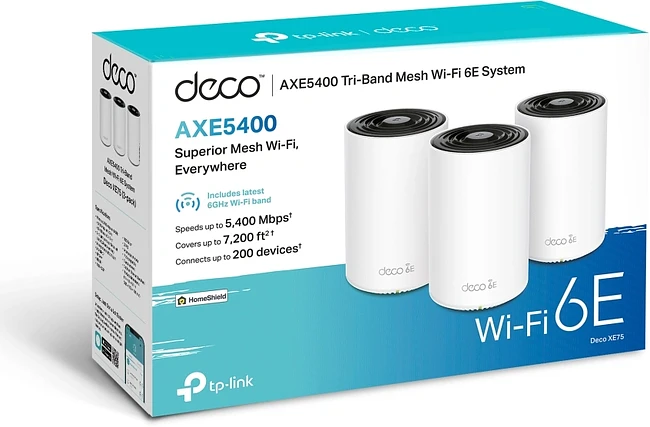 Роутер TP-Link Deco XE75 3шт белый
