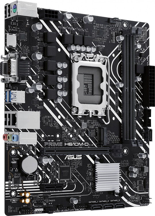 Материнская плата ASUS Prime H610M-D (90MB1G80-M0EAY0)