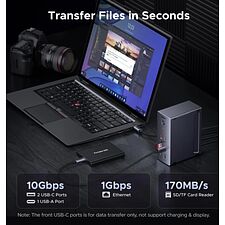 Док-станция Ugreen CM843 Grey (85489)