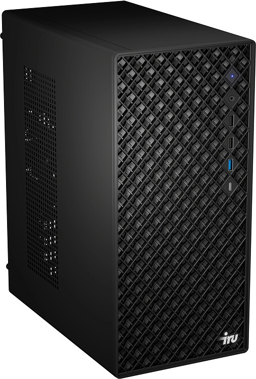 Компьютер IRU Tactio 520B6SB черный (2116626)