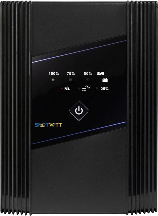Источник бесперебойного питания Smartwatt Uni 850 черный (3703020390005)