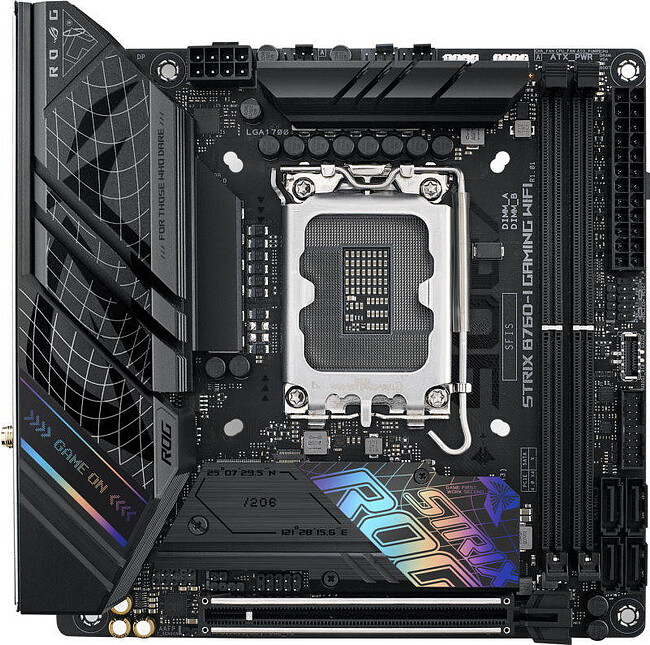 Материнская плата ASUS Rog Strix Gaming WiFi Soc-1700 Intel B760 DDR5 (B760-I)